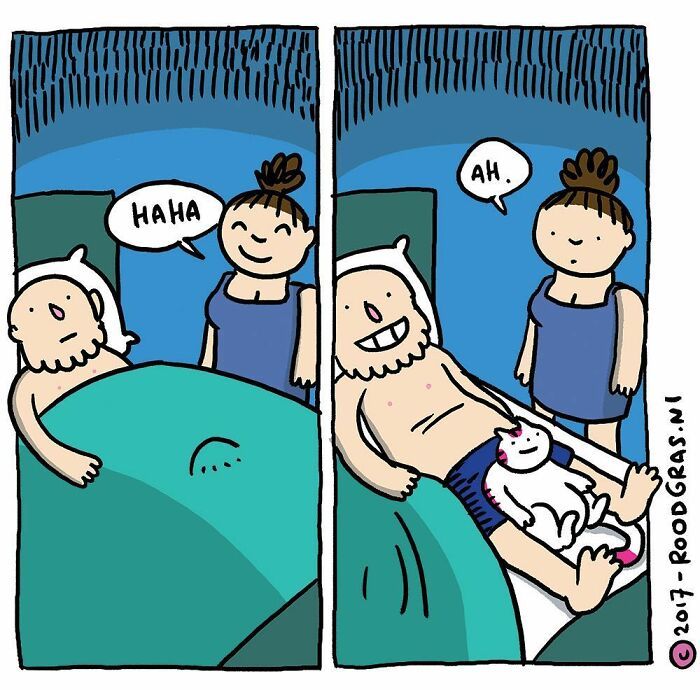 As adoráveis aventuras em quadrinhos de um gato (32 fotos) 23