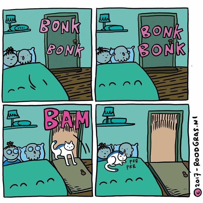 As adoráveis aventuras em quadrinhos de um gato (32 fotos) 31