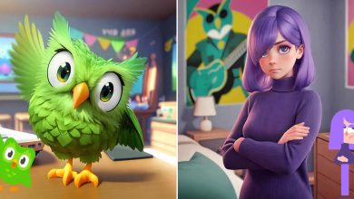 Ícones do Duolingo se tornam personagens Pixar com edição e IA (11 fotos) 43