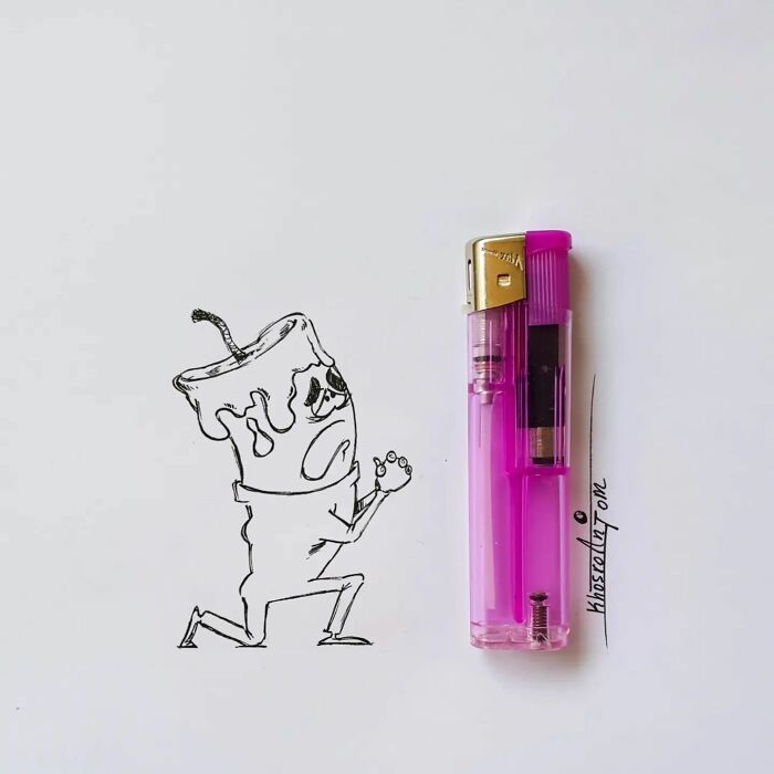 32 Ilustrações únicas de Majid Khosroanjom: Uma fusão extraordinária de arte e realidade 19