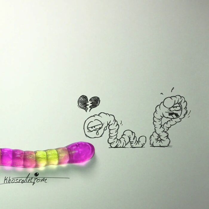 32 Ilustrações únicas de Majid Khosroanjom: Uma fusão extraordinária de arte e realidade 21