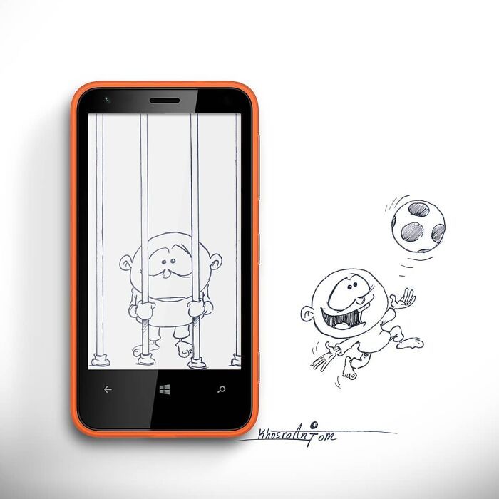 32 Ilustrações únicas de Majid Khosroanjom: Uma fusão extraordinária de arte e realidade 25