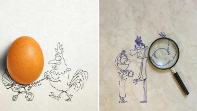 32 Ilustrações únicas de Majid Khosroanjom: Uma fusão extraordinária de arte e realidade 8