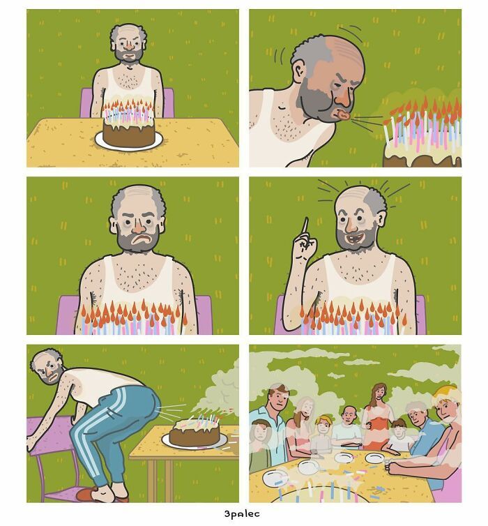 Um artista de quadrinhos com estilo único e críticas incisivas à sociedade (27 quadrinhos) 6