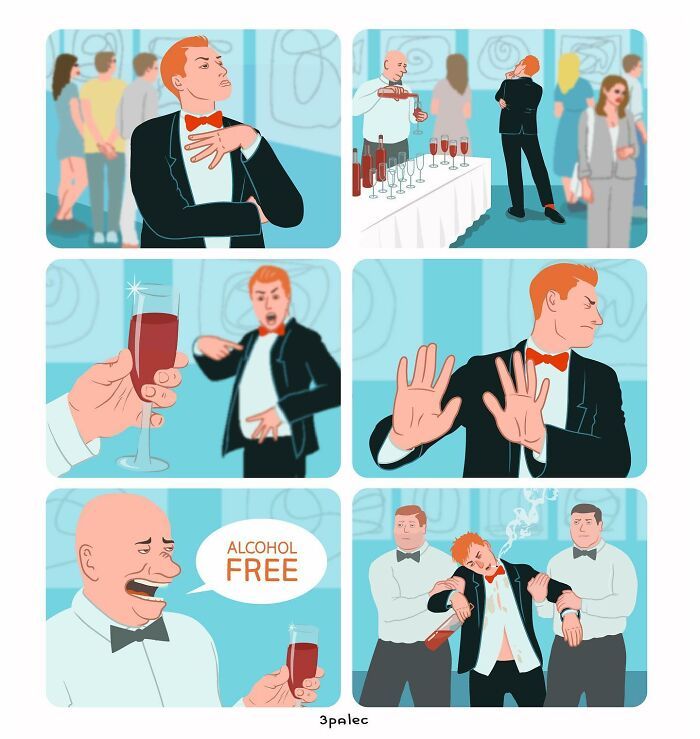 Um artista de quadrinhos com estilo único e críticas incisivas à sociedade (27 quadrinhos) 9