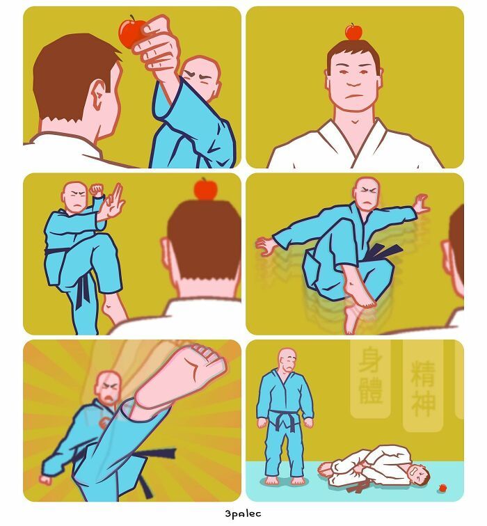 Um artista de quadrinhos com estilo único e críticas incisivas à sociedade (27 quadrinhos) 10