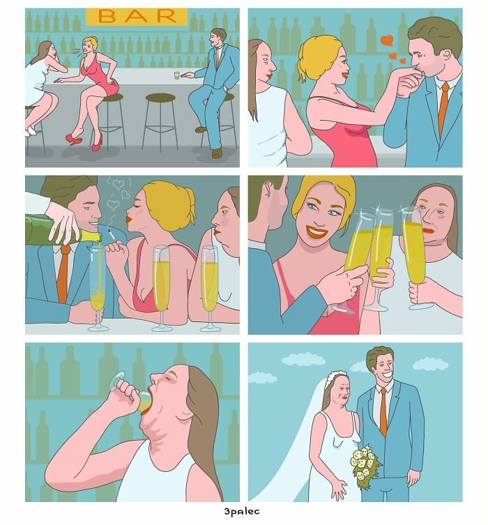 Um artista de quadrinhos com estilo único e críticas incisivas à sociedade (27 quadrinhos) 19