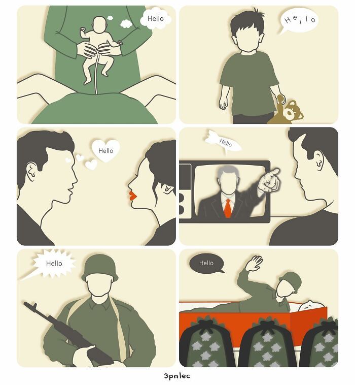 Um artista de quadrinhos com estilo único e críticas incisivas à sociedade (27 quadrinhos) 27