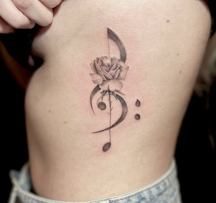 Música na pele: Tatuagens que ecoam canções e histórias (42 fotos) 7