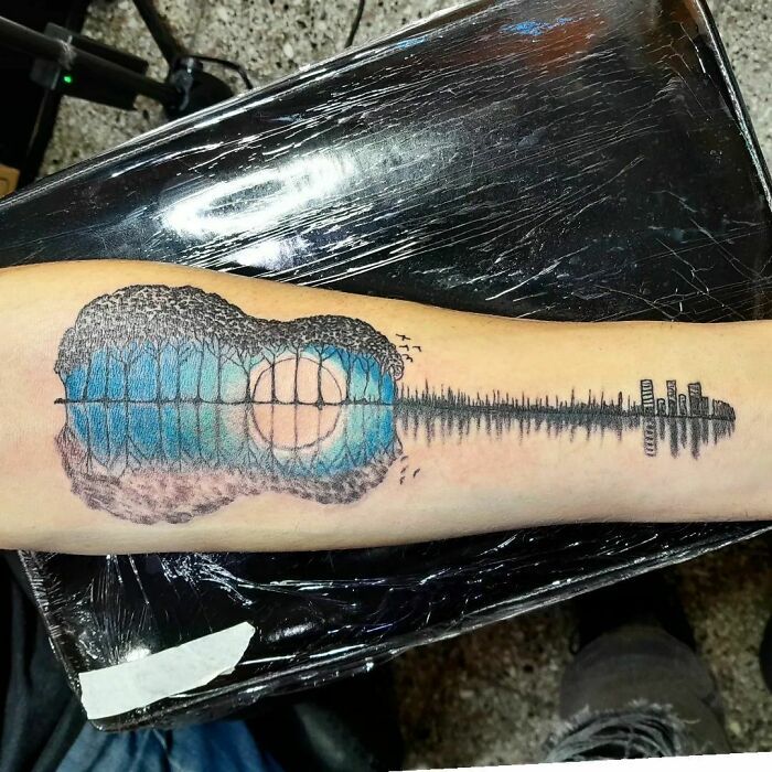 Música na pele: Tatuagens que ecoam canções e histórias (42 fotos) 22