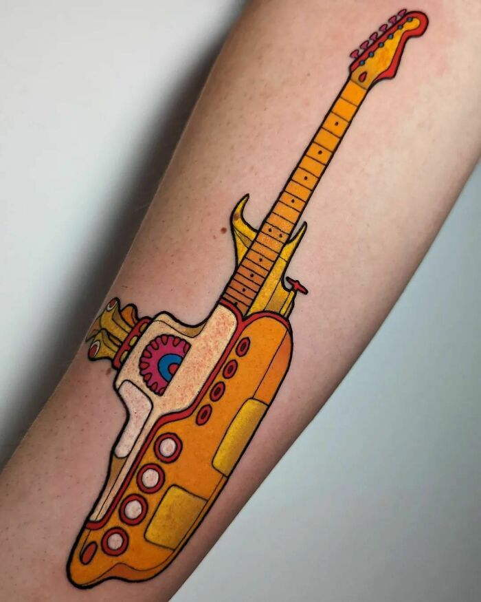 Música na pele: Tatuagens que ecoam canções e histórias (42 fotos) 34