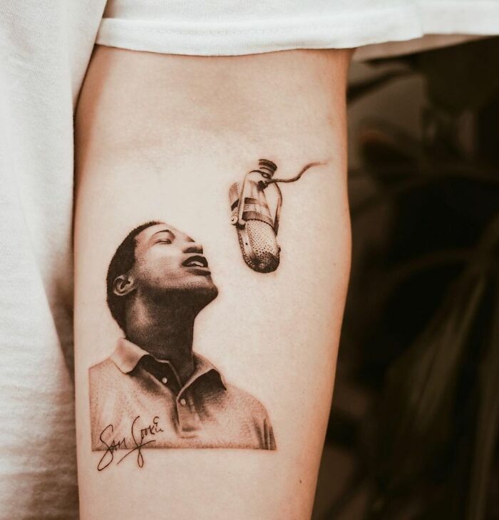 Música na pele: Tatuagens que ecoam canções e histórias (42 fotos) 35