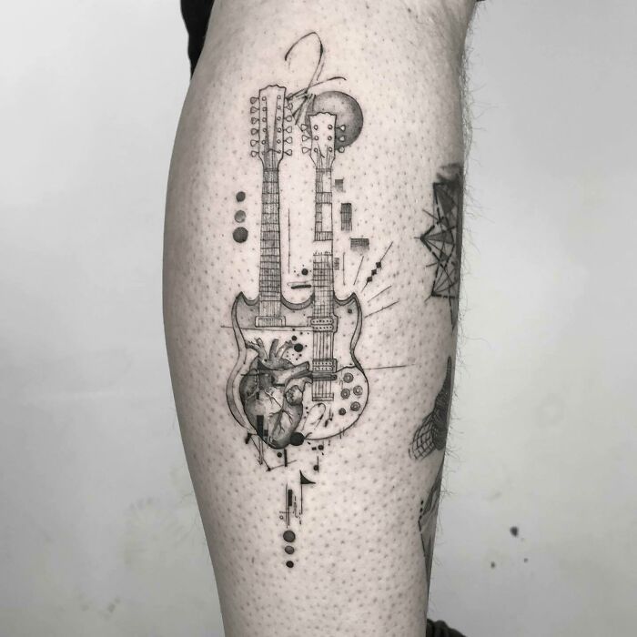Música na pele: Tatuagens que ecoam canções e histórias (42 fotos) 37