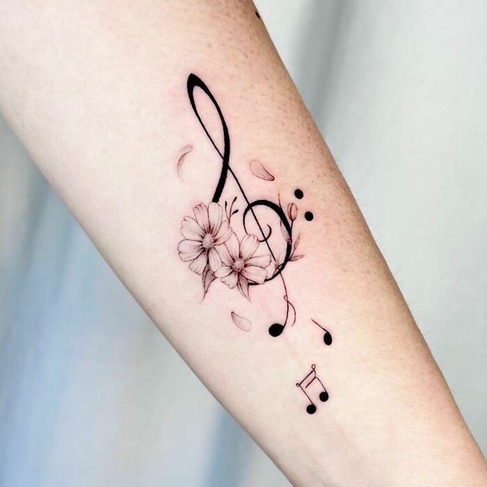 Música na pele: Tatuagens que ecoam canções e histórias (42 fotos) 38