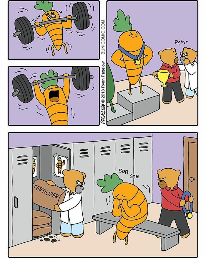 Personagens adoráveis e reviravoltas sombrias no mundo das ilustrações (28 fotos) 2