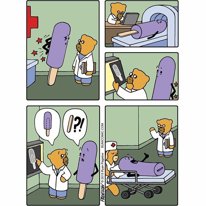 Personagens adoráveis e reviravoltas sombrias no mundo das ilustrações (28 fotos) 8