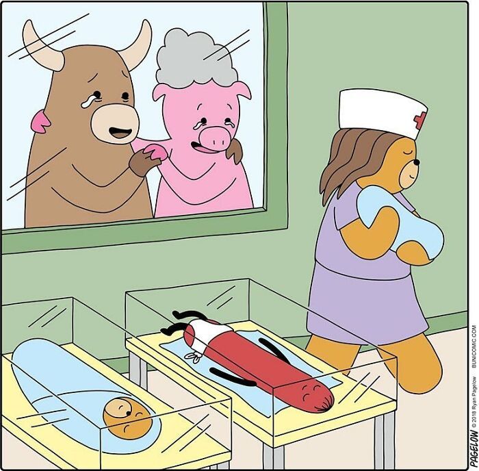 Personagens adoráveis e reviravoltas sombrias no mundo das ilustrações (28 fotos) 14