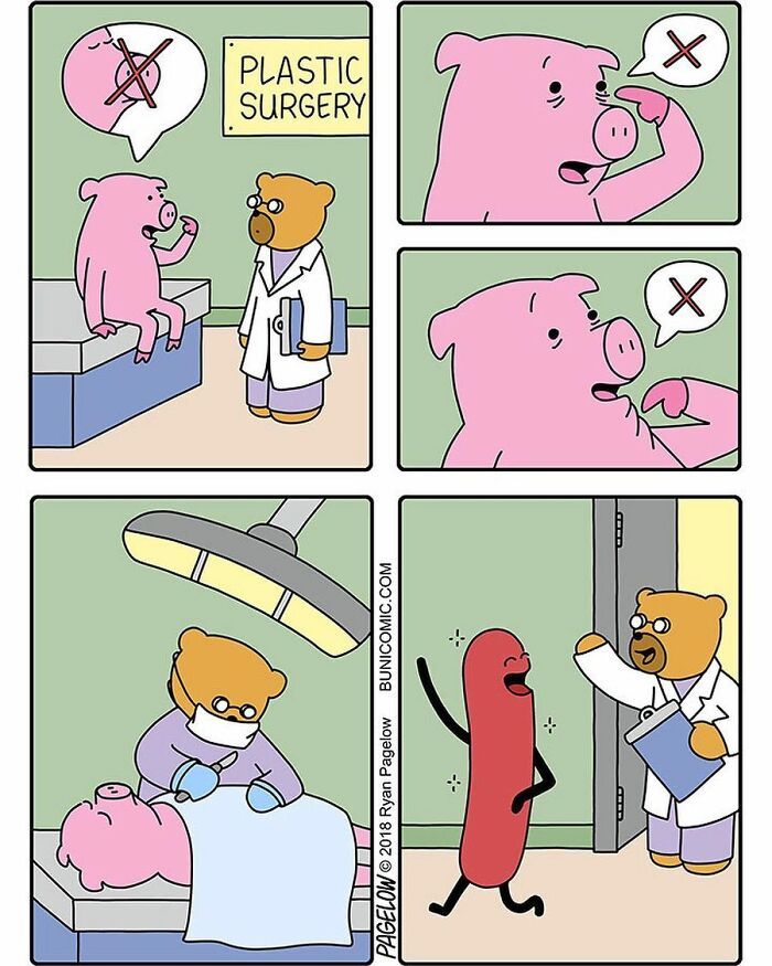 Personagens adoráveis e reviravoltas sombrias no mundo das ilustrações (28 fotos) 15