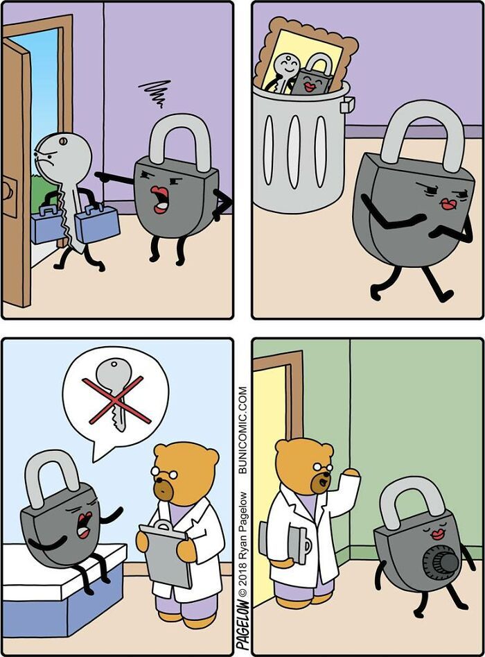 Personagens adoráveis e reviravoltas sombrias no mundo das ilustrações (28 fotos) 16