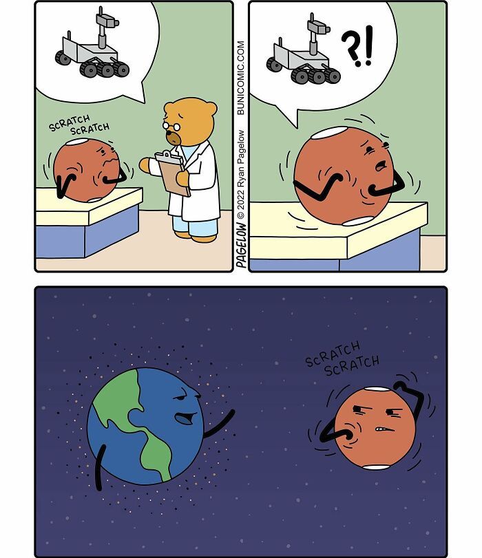 Personagens adoráveis e reviravoltas sombrias no mundo das ilustrações (28 fotos) 26