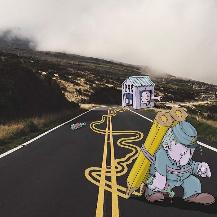 Artista continua 'Invasões divertidas' em fotos de desconhecidos no Instagram (33 fotos) 6