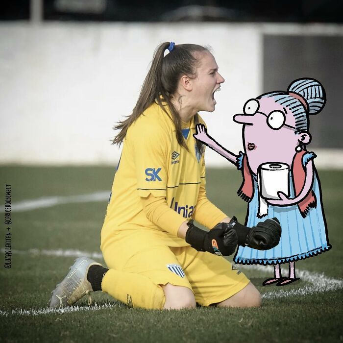 Artista continua 'Invasões divertidas' em fotos de desconhecidos no Instagram (33 fotos) 9