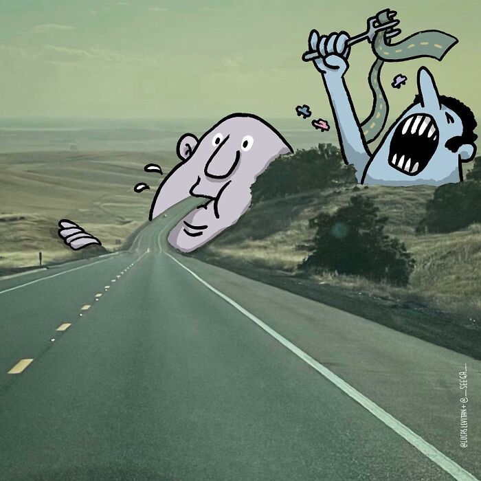 Artista continua 'Invasões divertidas' em fotos de desconhecidos no Instagram (33 fotos) 15