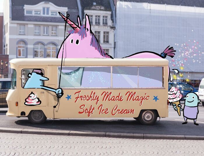 Artista continua 'Invasões divertidas' em fotos de desconhecidos no Instagram (33 fotos) 31