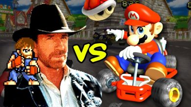 Chuck Norris vs Mario Kart 3