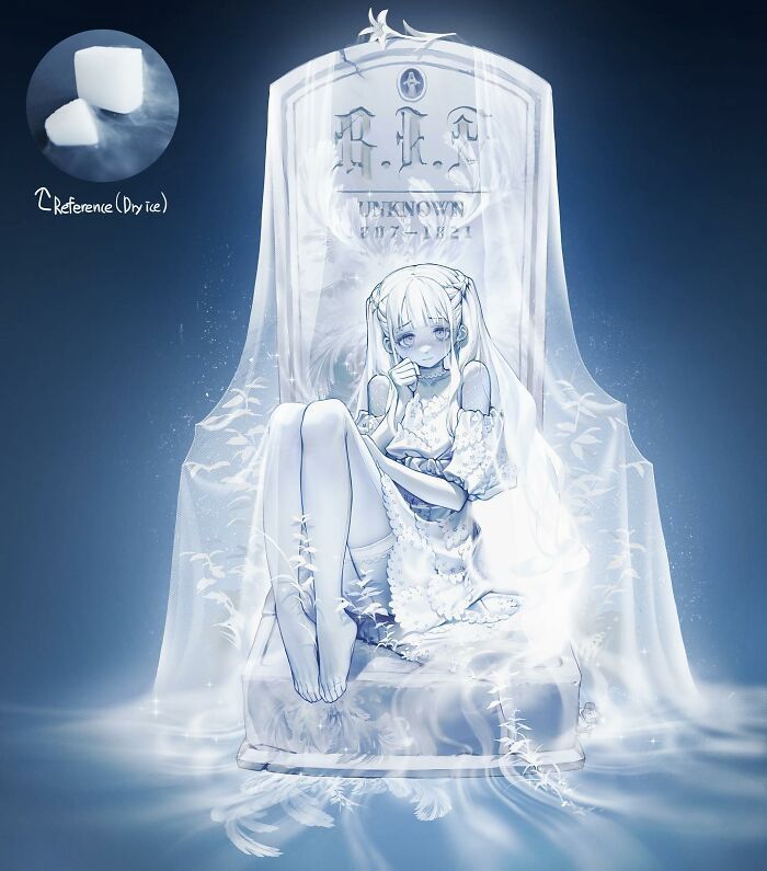 19 personagens de anime detalhados criados por Rinotuna, inspirados em itens cotidianos 10