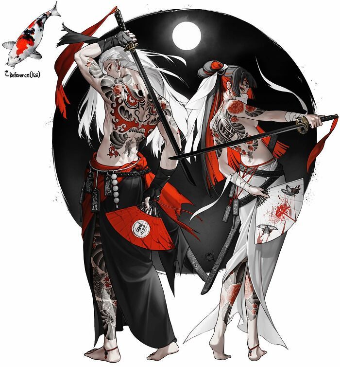 19 personagens de anime detalhados criados por Rinotuna, inspirados em itens cotidianos 16