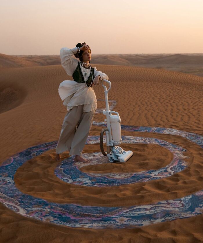 Survirtualismo: 24 manipulações de fotos estranhas e instigantes por Ellen Sheidlin 17