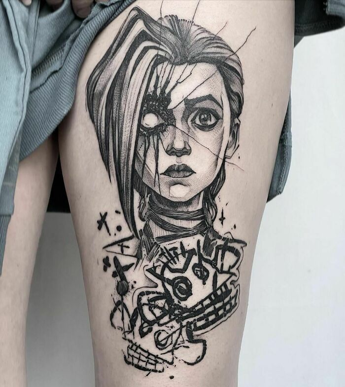 42 tatuagens de videogame incríveis para os gamers de coração 19