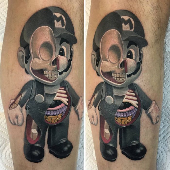 42 tatuagens de videogame incríveis para os gamers de coração 38