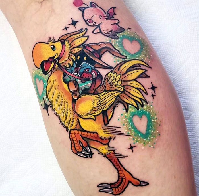 42 tatuagens de videogame incríveis para os gamers de coração 39