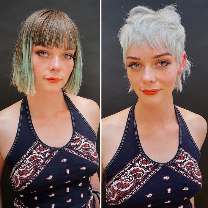Cabeleireira mostra como um bom corte de cabelo transforma as pessoas (40 fotos) 1 Cabeleireira mostra como um bom corte de cabelo transforma as pessoas (40 fotos) 1