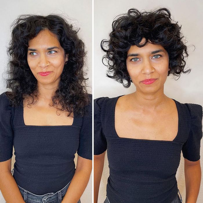 Cabeleireira mostra como um bom corte de cabelo transforma as pessoas (40 fotos) 3