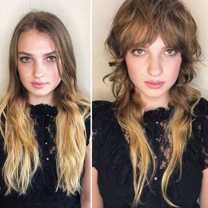 Cabeleireira mostra como um bom corte de cabelo transforma as pessoas (40 fotos) 8 Cabeleireira mostra como um bom corte de cabelo transforma as pessoas (40 fotos) 8