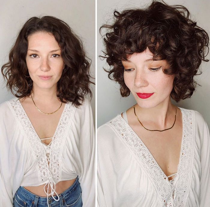 Cabeleireira mostra como um bom corte de cabelo transforma as pessoas (40 fotos) 16