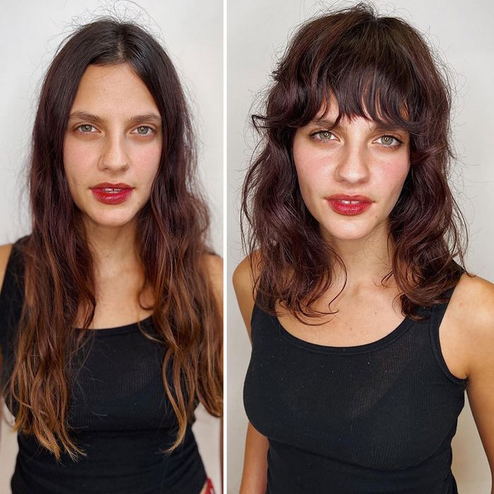 Cabeleireira mostra como um bom corte de cabelo transforma as pessoas (40 fotos) 27 Cabeleireira mostra como um bom corte de cabelo transforma as pessoas (40 fotos) 27