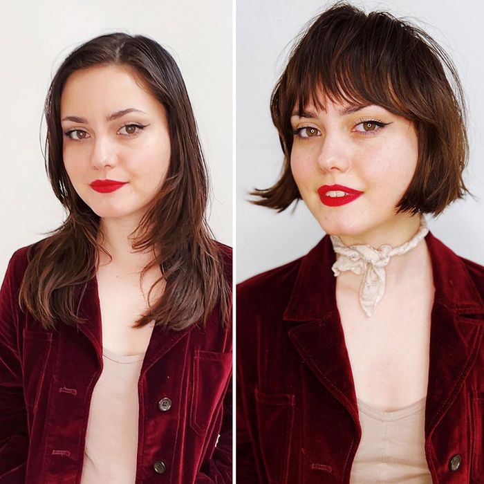 Cabeleireira mostra como um bom corte de cabelo transforma as pessoas (40 fotos) 29 Cabeleireira mostra como um bom corte de cabelo transforma as pessoas (40 fotos) 29