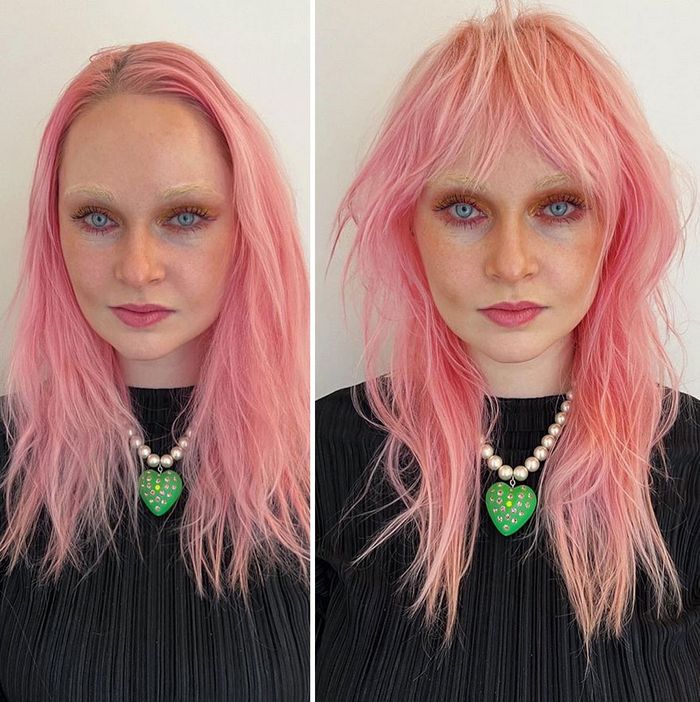 Cabeleireira mostra como um bom corte de cabelo transforma as pessoas (40 fotos) 38 Cabeleireira mostra como um bom corte de cabelo transforma as pessoas (40 fotos) 38