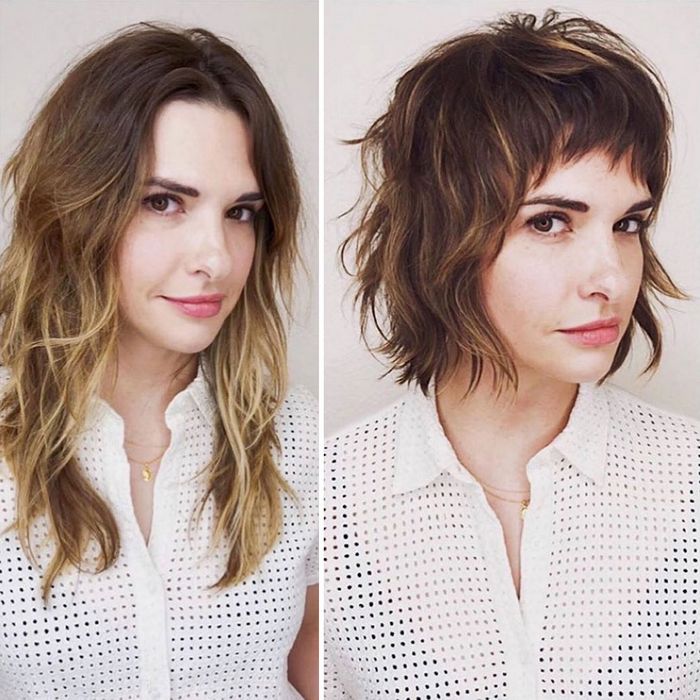 Cabeleireira mostra como um bom corte de cabelo transforma as pessoas (40 fotos) 39 Cabeleireira mostra como um bom corte de cabelo transforma as pessoas (40 fotos) 39