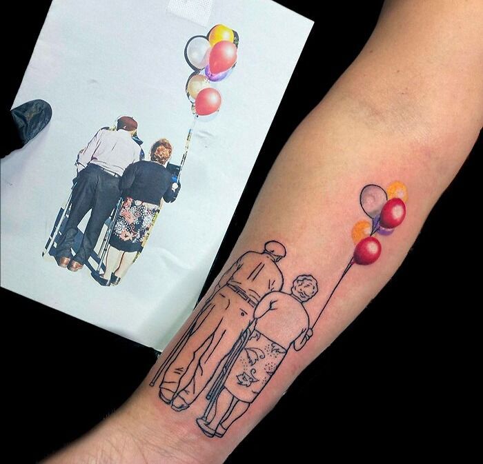 42 ideias de tatuagem em memória para honrar sua família 3