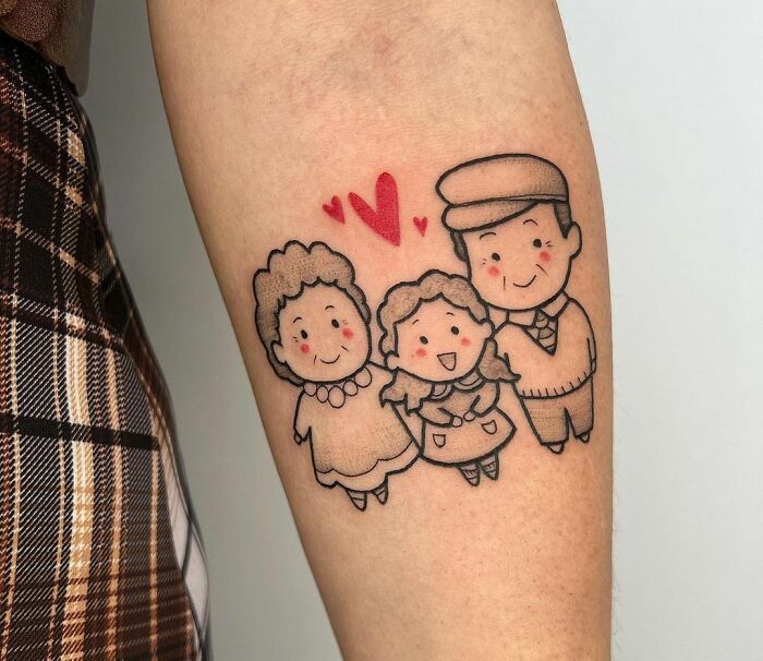 42 ideias de tatuagem em memória para honrar sua família 7