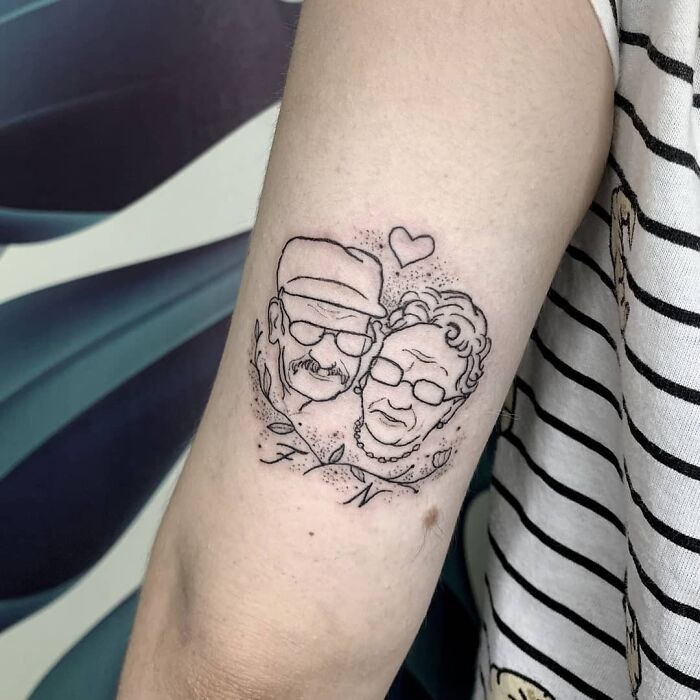 42 ideias de tatuagem em memória para honrar sua família 20