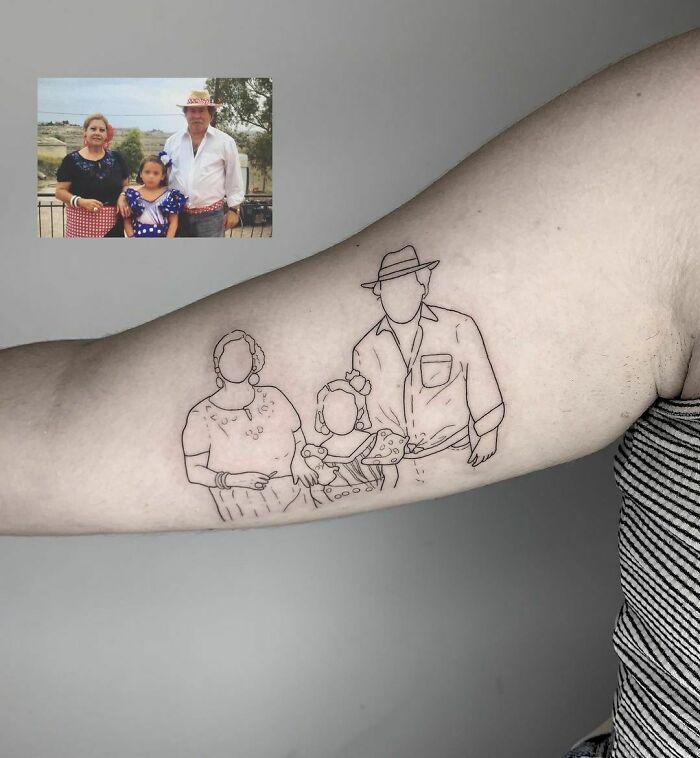 42 ideias de tatuagem em memória para honrar sua família 21