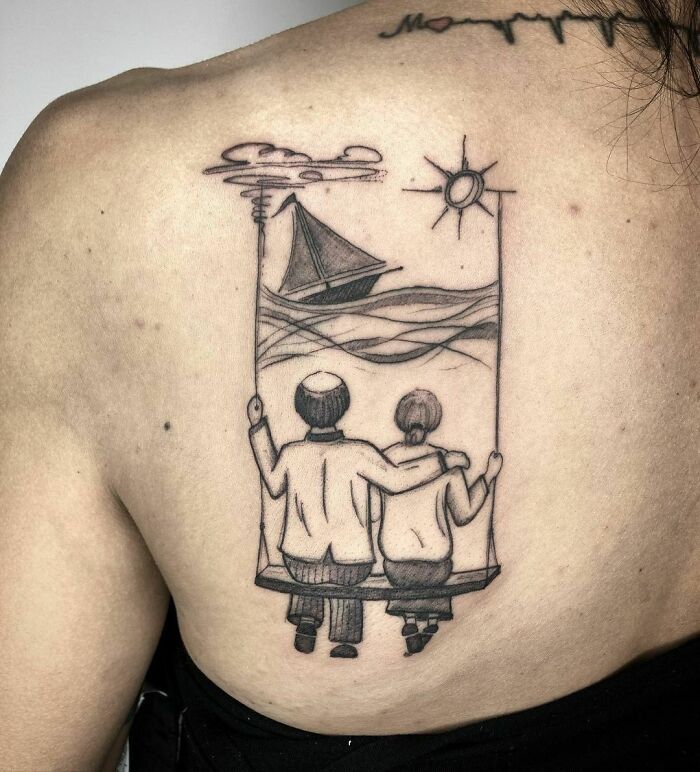 42 ideias de tatuagem em memória para honrar sua família 23