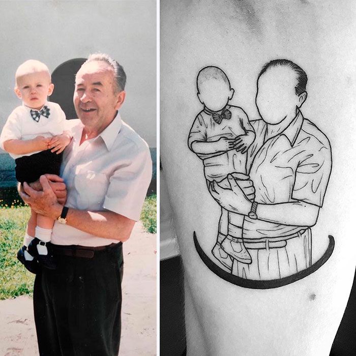 42 ideias de tatuagem em memória para honrar sua família 40