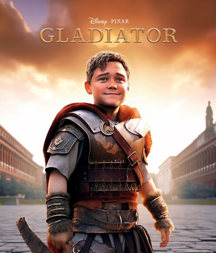 Recriei filmes famosos com estilo Pixar usando Photoshop e Inteligência Artificial (37 Ilustrações) 11 Recriei filmes famosos com estilo Pixar usando Photoshop e Inteligência Artificial (37 Ilustrações) 11